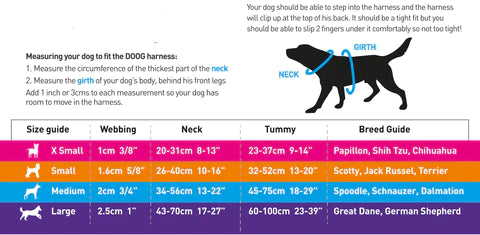 Doog Step In Harness